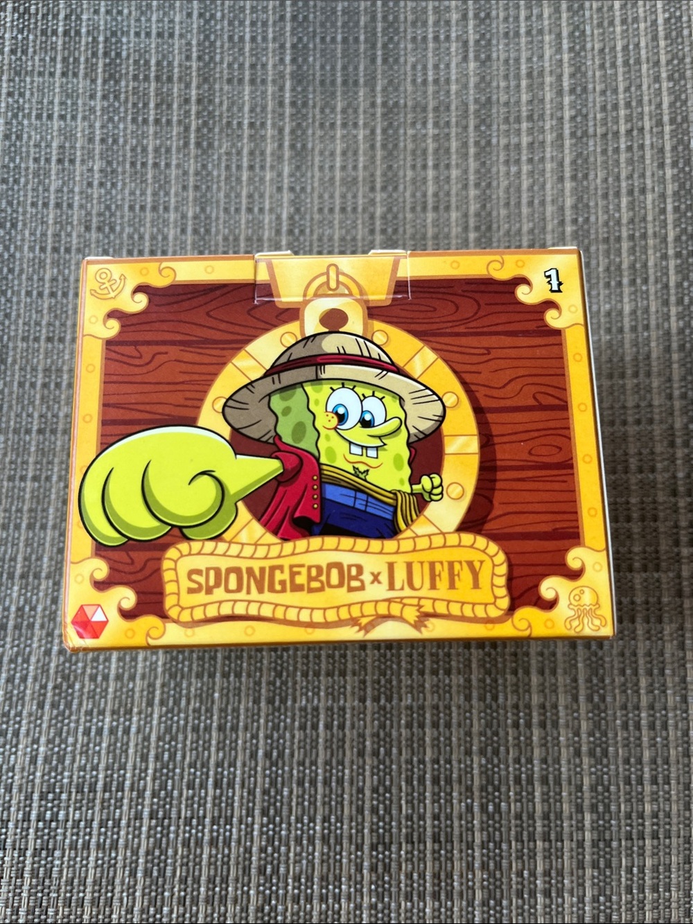SpongeBob x Luffy toy